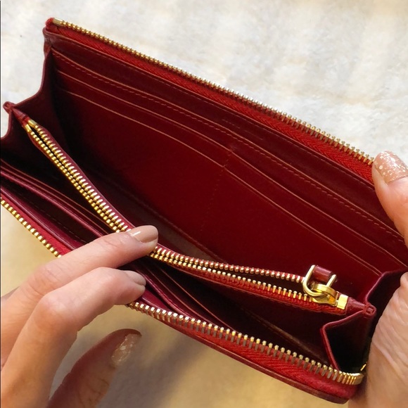 Miu Miu Authentic Leather Zip Around Wallet - Picture 5 of 6